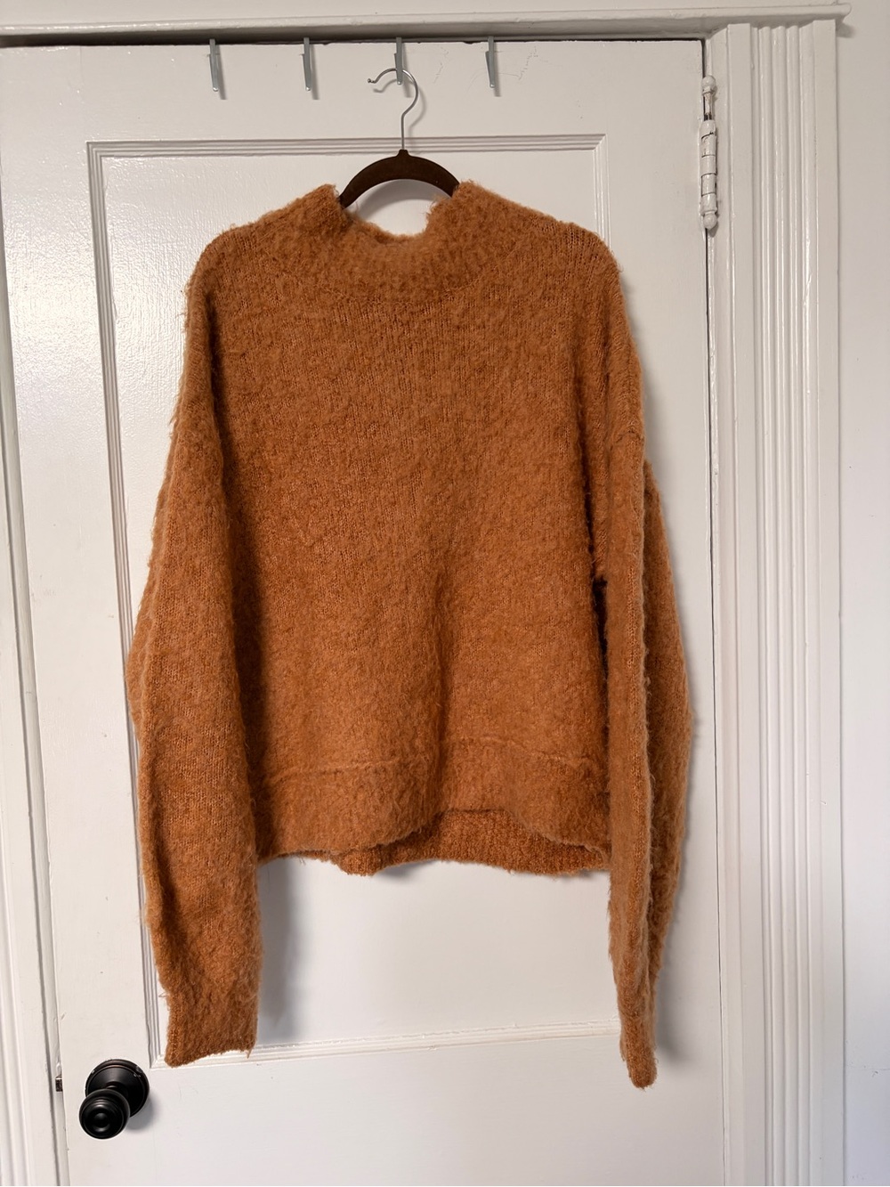 Free People Wool Blend Fuzzy Sweater